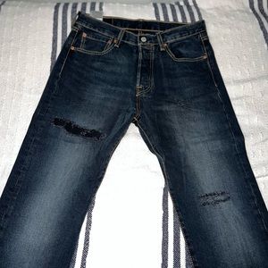 Levis 501 jeans (DIY)